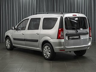 2013 Lada (ВАЗ) Largus I, серебристый, 594000 рублей, вид 2