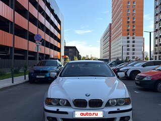 2002 BMW 5 серии 530i IV (E39) Рестайлинг, белый, 1250000 рублей, вид 5