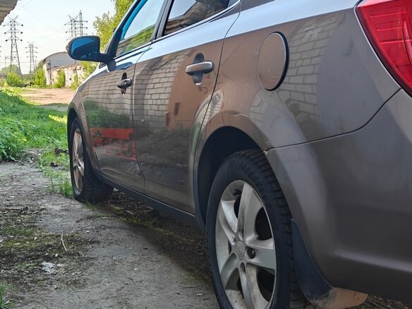 2010 Kia Ceed I Рестайлинг, серый, 480000 рублей - вид 8