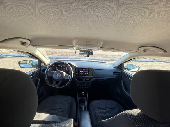 2021 Volkswagen Polo VI, белый - вид 4
