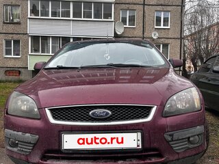 2007 Ford Focus II, пурпурный, 350000 рублей, вид 2