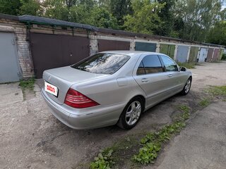 2004 Mercedes-Benz S-Класс 350 IV (W220) Рестайлинг, серый, 1195000 рублей, вид 4