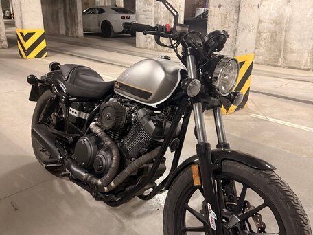2014 Yamaha XV950 Bolt, серебристый, 480000 рублей, вид 2