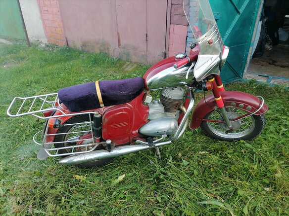 1967 Jawa 250, красный, 150000 рублей - вид 13