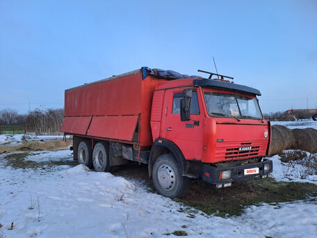 1994 КамАЗ 55102, красный, 1300000 рублей, вид 2