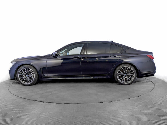 2021 BMW 7 серии Long 750Li xDrive VI (G11/G12) Рестайлинг, синий, 6750000 рублей - вид 8