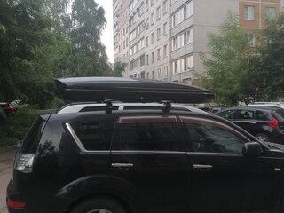 2008 Mitsubishi Outlander II, чёрный, 985000 рублей, вид 5