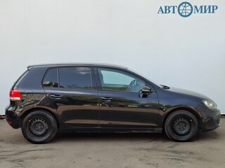 2012 Volkswagen Golf VI, чёрный, 480000 рублей, вид 4