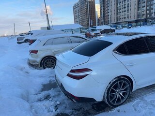 2022 Genesis G70 I Рестайлинг, белый, 1850000 рублей, вид 3