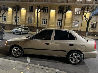 2006 Hyundai Accent ТагАЗ II, бежевый, 349000 рублей, вид 4