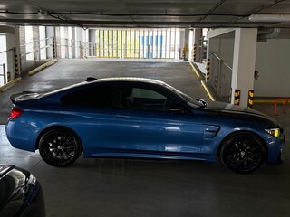 2014 BMW 4 серии 420i F32/F33/F36, синий, 2350000 рублей, вид 3
