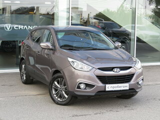 2014 Hyundai ix35 I Рестайлинг, коричневый, 1290000 рублей, вид 3