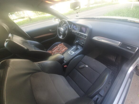 2006 Audi A6 III (C6), серебристый, 650000 рублей - вид 7