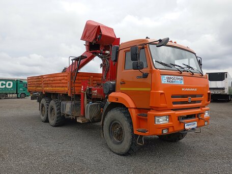 2022 КамАЗ 43118, оранжевый, 7501500 рублей, вид 2