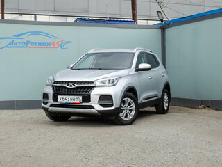 2021 Chery Tiggo 4 I Рестайлинг, серебристый, 1213000 рублей, вид 1
