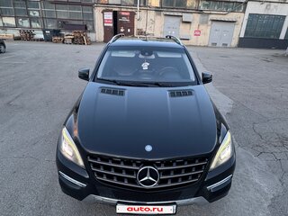 2012 Mercedes-Benz M-Класс 350 CDI III (W166), чёрный, 2400000 рублей, вид 3