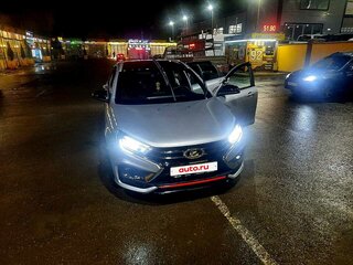 2024 Lada (ВАЗ) Vesta SW Sportline I Рестайлинг (NG), серебристый, 2500000 рублей, вид 3