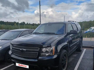 2008 Chevrolet Tahoe III, чёрный, 1100000 рублей, вид 1
