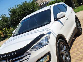2013 Hyundai Santa Fe III, белый, 1580000 рублей, вид 3