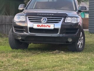 2007 Volkswagen Touareg I Рестайлинг, серый, 1200000 рублей, вид 1