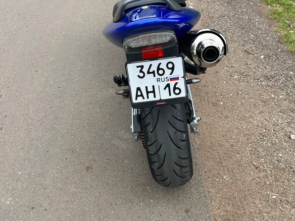 2003 Honda CB 600F Hornet, синий, 445000 рублей - вид 5