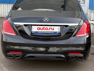 2014 Mercedes-Benz S-Класс 350 CDI BlueTEC VI (W222, C217), чёрный, 3500000 рублей, вид 3