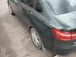 2016 Lada (ВАЗ) Vesta I, зелёный, 635000 рублей, вид 4