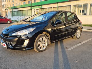 2008 Peugeot 308 I, чёрный, 470000 рублей, вид 1