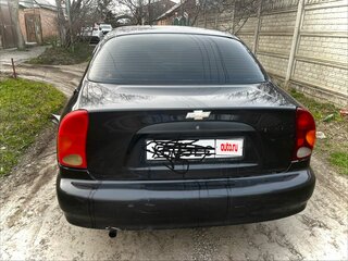 2007 Chevrolet Lanos I, чёрный, 175000 рублей, вид 3