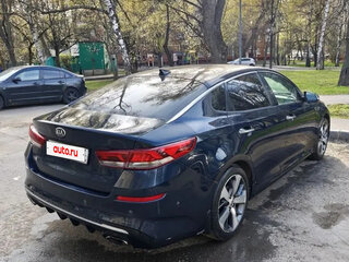 2018 Kia Optima IV Рестайлинг, синий, 1290000 рублей, вид 2