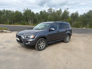 2011 Mitsubishi Outlander II Рестайлинг, серый, 1100000 рублей, вид 4