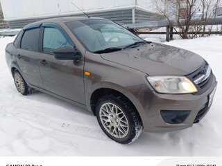 2016 Lada (ВАЗ) Granta I, коричневый, 400000 рублей, вид 4