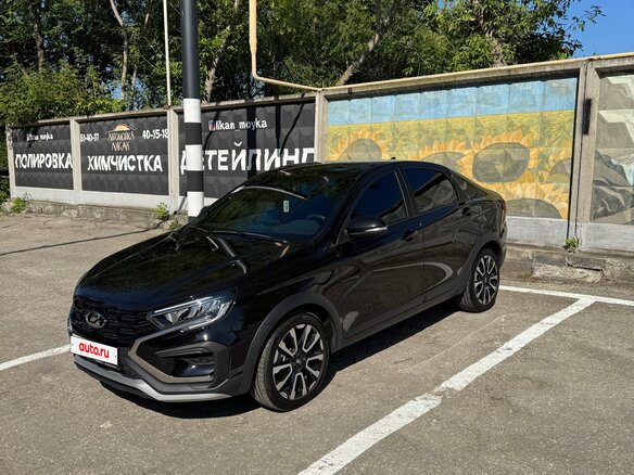 2024 Lada (ВАЗ) Vesta Cross I Рестайлинг (NG), чёрный