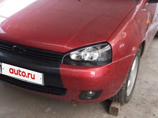 2007 Lada (ВАЗ) Kalina I, красный, 300000 рублей, вид 2