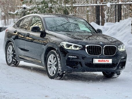 2021 BMW X4 30i II (G02), чёрный, 5150000 рублей, вид 5