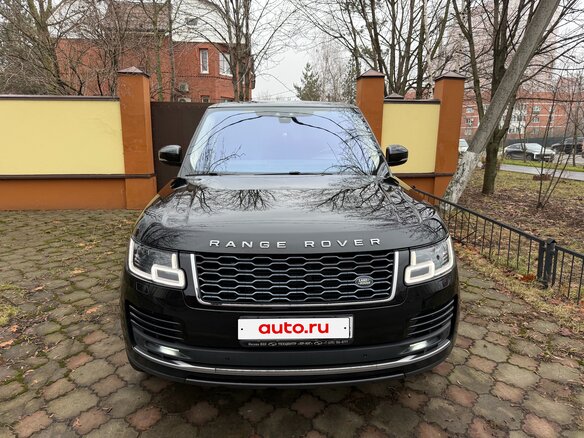 2020 Land Rover Range Rover IV Рестайлинг, чёрный, 5490000 рублей - вид 1