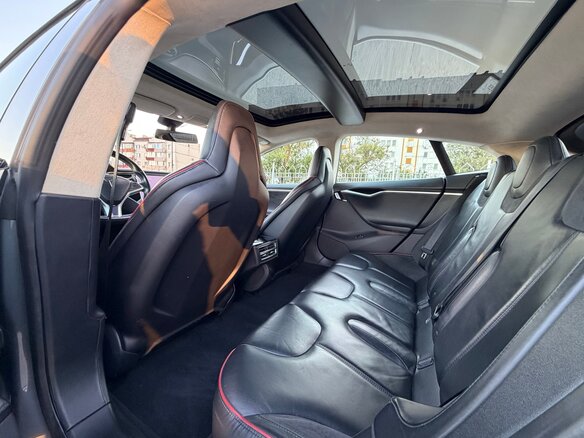 2012 Tesla Model S P85 I, серый - вид 22