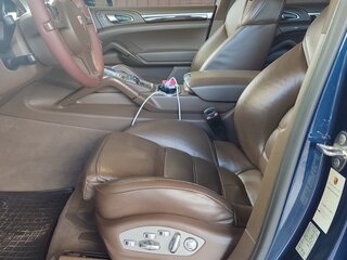 2012 Porsche Cayenne Diesel II (958), синий, 2300000 рублей, вид 3