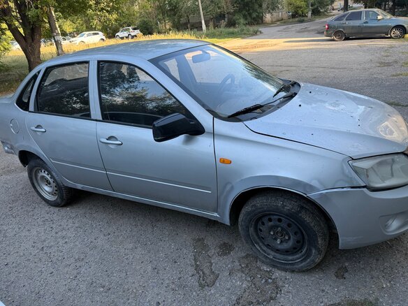 2012 Lada (ВАЗ) Granta I, серебристый, 149980 рублей - вид 3