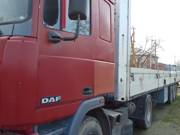 1991 DAF 95, красный, 1000000 рублей - вид 6