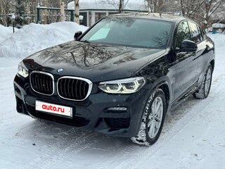 2021 BMW X4 30i II (G02), чёрный, 5150000 рублей, вид 2