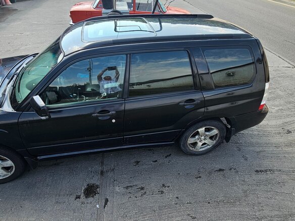 2005 Subaru Forester II Рестайлинг, чёрный, 585000 рублей - вид 11