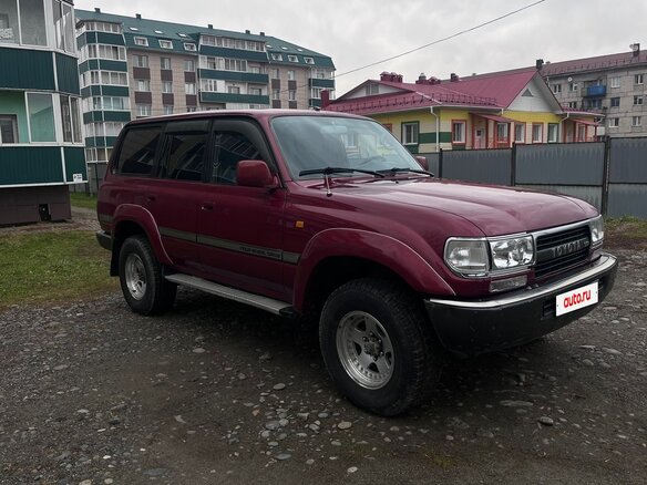 1992 Toyota Land Cruiser 80 Series, красный, 2000000 рублей - вид 1