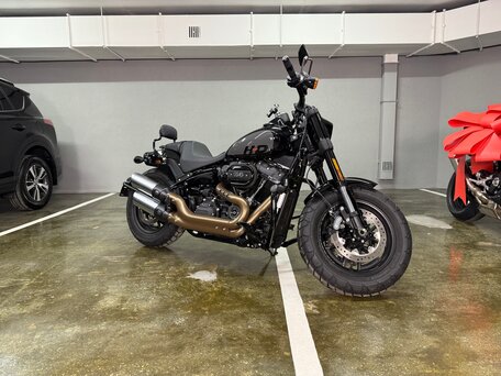 2024 Harley-Davidson Fat Bob, чёрный, 2150000 рублей, вид 1