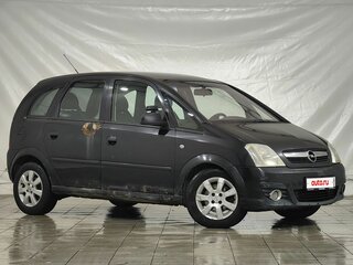 2008 Opel Meriva A Рестайлинг, чёрный, 365000 рублей, вид 2