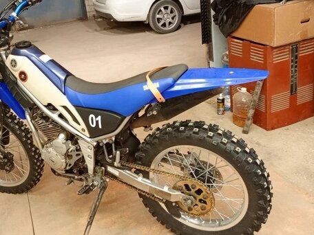 2005 Yamaha XG250 Tricker, синий, 280000 рублей, вид 4