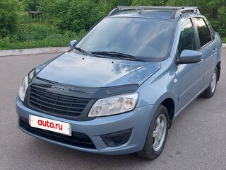 2016 Lada (ВАЗ) Granta I, голубой, 460000 рублей, вид 1