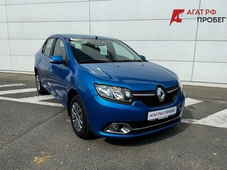 2014 Renault Logan I Рестайлинг, синий, 970000 рублей, вид 3