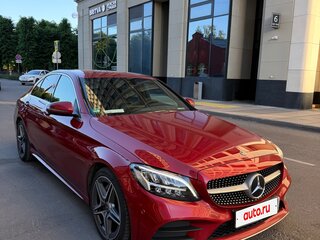 2018 Mercedes-Benz C-Класс 200 IV (W205) Рестайлинг, красный, 2249978 рублей, вид 2