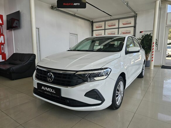 2021 Volkswagen Polo VI, белый, 1780000 рублей - вид 1